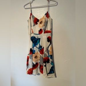 Banana Republic floral dress size 0 worn once